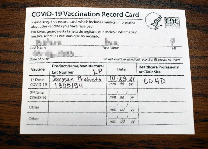 Philadelphia CBP Intercepts Fake COVID Vax Card One of 30K Seized